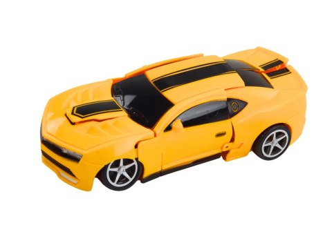 Auto-Robot 2w1 Sportowy Żółty Zestaw Broni 3szt Auto-Robot 2w1 Sportowy Żółty Zestaw Broni 3szt