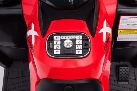 Quad Na Akumulator S615 Czerwony 24V Quad Na Akumulator S615 Czerwony 24V