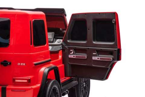 Auto Na Akumulator Mercedes G63 XXL Czerwony 4x4 Auto Na Akumulator Mercedes G63 XXL Czerwony 4x4