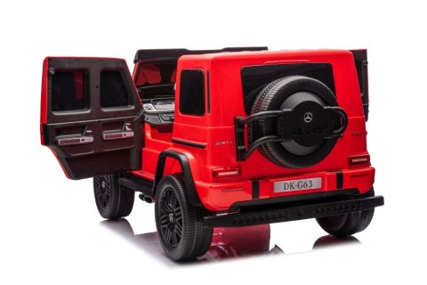 Auto Na Akumulator Mercedes G63 XXL Czerwony 4x4 Auto Na Akumulator Mercedes G63 XXL Czerwony 4x4