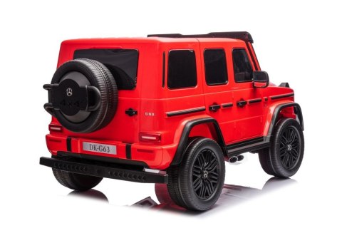 Auto Na Akumulator Mercedes G63 XXL Czerwony 4x4 Auto Na Akumulator Mercedes G63 XXL Czerwony 4x4