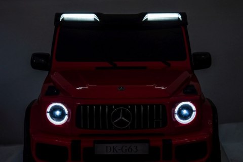 Auto Na Akumulator Mercedes G63 XXL Czerwony 4x4 Auto Na Akumulator Mercedes G63 XXL Czerwony 4x4