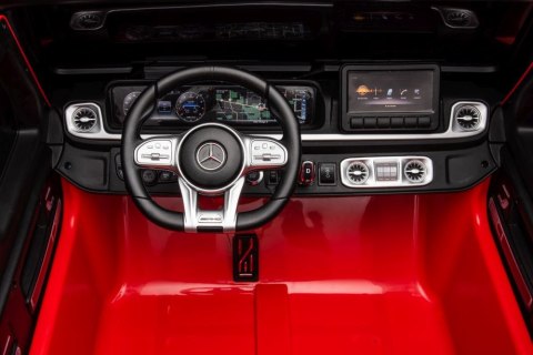 Auto Na Akumulator Mercedes G63 XXL Czerwony 4x4 Auto Na Akumulator Mercedes G63 XXL Czerwony 4x4