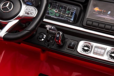 Auto Na Akumulator Mercedes G63 XXL Czerwony 4x4 Auto Na Akumulator Mercedes G63 XXL Czerwony 4x4