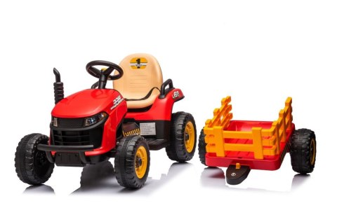 Traktor Na Akumulator BBH-030 Czerwony Traktor Na Akumulator BBH-030 Czerwony