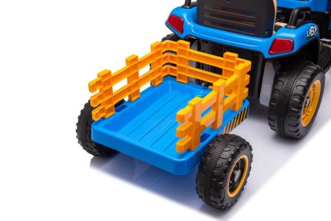 Traktor Na Akumulator BBH-030 Niebieski Traktor Na Akumulator BBH-030 Niebieski