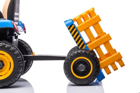 Traktor Na Akumulator BBH-030 Niebieski Traktor Na Akumulator BBH-030 Niebieski