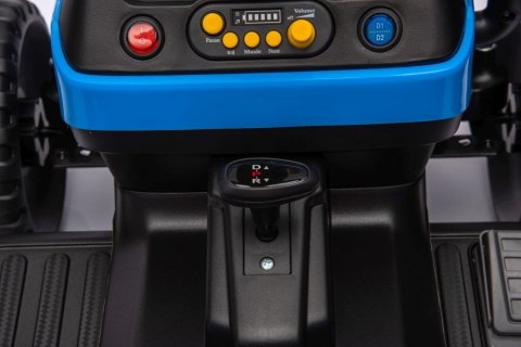 Traktor Na Akumulator BBH-030 Niebieski Traktor Na Akumulator BBH-030 Niebieski