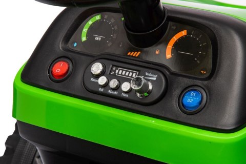 Traktor Na Akumulator BBH-030 Zielony Traktor Na Akumulator BBH-030 Zielony