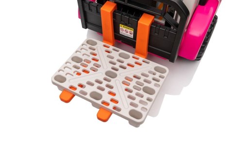 Wózek Widłowy Na Akumulator XMX638 Różowy Wózek Widłowy Na Akumulator XMX638 Różowy