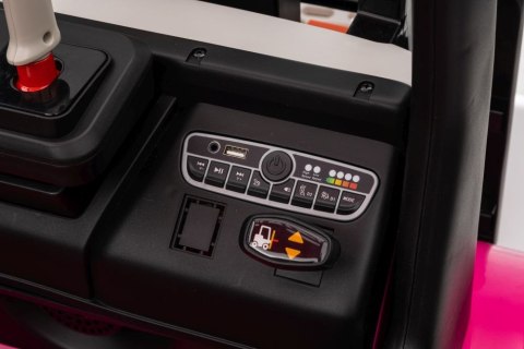 Wózek Widłowy Na Akumulator XMX638 Różowy Wózek Widłowy Na Akumulator XMX638 Różowy