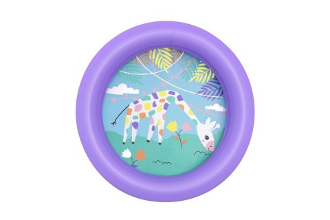 Dmuchany Basenik Fioletowy Żyrafa 61 cm x 15 cm Bestway 51061 Dmuchany Basenik Fioletowy Żyrafa 61 cm x 15 cm Bestway 51061