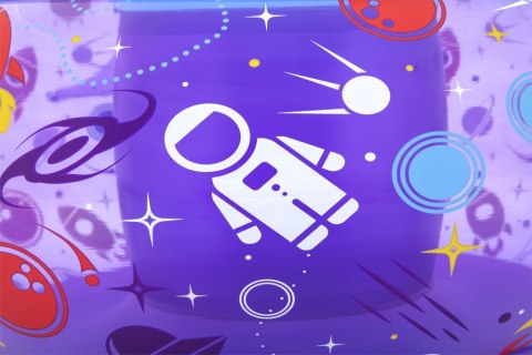 Dmuchany Fotel Kosmos LED 72 x 72 x 64 Bestway 75122 Fioletowy Dmuchany Fotel Kosmos LED 72 x 72 x 64 Bestway 75122 Fioletowy