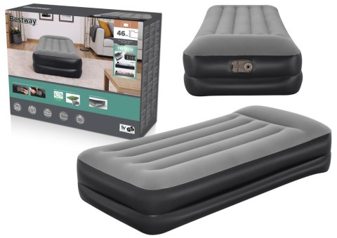 Materac Welurowy Z Pompką Elektryczną 191 x 97 x 46 cm Bestway 67401 Materac Welurowy Z Pompką Elektryczną 191 x 97 x 46 cm Bestway 67401