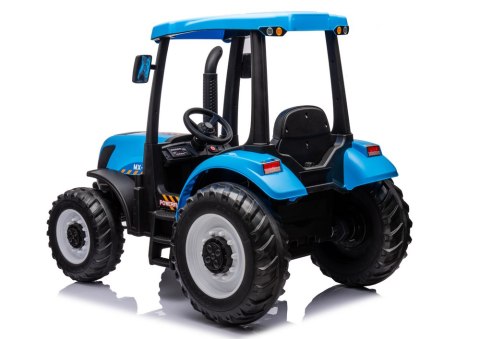Traktor Na Akumulator A011 24V Niebieski Traktor Na Akumulator A011 24V Niebieski
