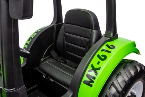 Traktor Na Akumulator A011 24V Zielony Traktor Na Akumulator A011 24V Zielony