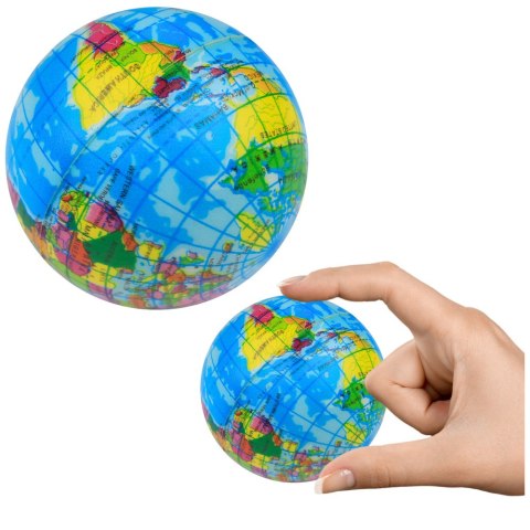 Piłeczka Antystresowa Do Ugniatania Globus Ziemia Do Ćwiczeń 6cm Piłeczka Antystresowa Do Ugniatania Globus Ziemia Do Ćwiczeń 6cm