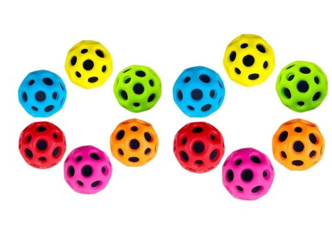 Piłeczka Świecąca Do Odbijania Ugniatania z Wgłębieniami 6cm Piłeczka Świecąca Do Odbijania Ugniatania z Wgłębieniami 6cm