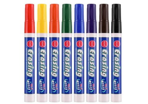 Zestaw Markerów Do Tablicy Kolorowe 8szt Zestaw Markerów Do Tablicy Kolorowe 8szt