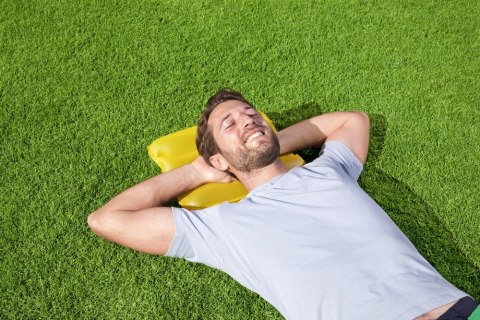 Dmuchana Poduszka 38 x 25 cm Żółta Bestway 52127 Dmuchana Poduszka 38 x 25 cm Żółta Bestway 52127