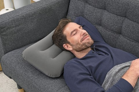 Dmuchana Poduszka Welurowa Szara 42 cm Bestway 67121 Dmuchana Poduszka Welurowa Szara 42 cm Bestway 67121