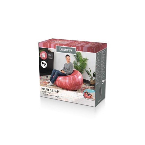 Dmuchany Fotel Czerwony Bestway 75052 Dmuchany Fotel Czerwony Bestway 75052