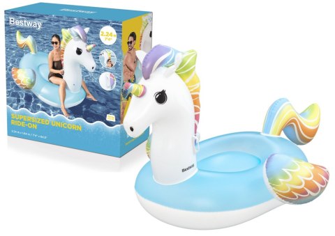 Dmuchany Jednorożec 224 x 164 cm Bestway 41113 Dmuchany Jednorożec 224 x 164 cm Bestway 41113