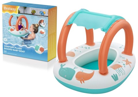 Dmuchany Ponton z Daszkiem 84 x 67cm Bestway 34203 Dmuchany Ponton z Daszkiem 84 x 67cm Bestway 34203