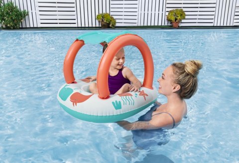 Dmuchany Ponton z Daszkiem 84 x 67cm Bestway 34203 Dmuchany Ponton z Daszkiem 84 x 67cm Bestway 34203