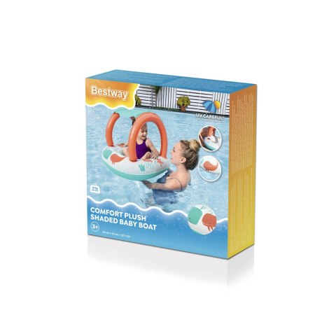 Dmuchany Ponton z Daszkiem 84 x 67cm Bestway 34203 Dmuchany Ponton z Daszkiem 84 x 67cm Bestway 34203