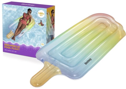 Dmuchany Materac Do Pływania Lód Na Patyku 185 x 89 cm Bestway 43161 Dmuchany Materac Do Pływania Lód Na Patyku 185 x 89 cm Bestway 43161