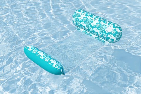 Dmuchany Materac Do Pływania Siatkowy Miętowy 140 x 87 cm Bestway 43839 Dmuchany Materac Do Pływania Siatkowy Miętowy 140 x 87 cm Bestway 43839