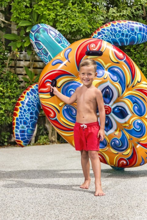 Dmuchany Materac Żółw 183 x 173 cm Bestway 41523 Dmuchany Materac Żółw 183 x 173 cm Bestway 41523