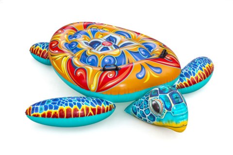 Dmuchany Materac Żółw 183 x 173 cm Bestway 41523 Dmuchany Materac Żółw 183 x 173 cm Bestway 41523