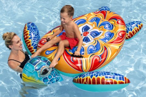 Dmuchany Materac Żółw 183 x 173 cm Bestway 41523 Dmuchany Materac Żółw 183 x 173 cm Bestway 41523