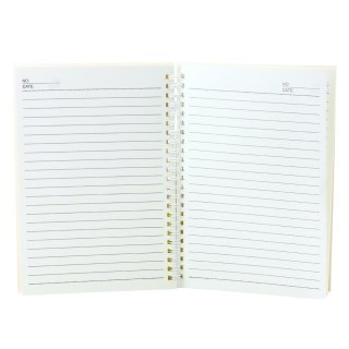 Zeszyt Notatnik W Linie Kot Jednorożec Różowe Wzory Biały A5 60 Kartek