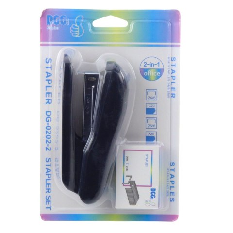 Zszywacz Biurowy Czarny Do 30 Kartek Zestaw Zszywek 24/6 13cm Zszywacz Biurowy Czarny Do 30 Kartek Zestaw Zszywek 24/6 13cm