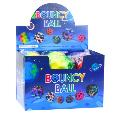 Piłeczka Z Wgłębieniami Do Odbijania Ugniatania Piankowa Kolorowa 10cm Piłeczka Z Wgłębieniami Do Odbijania Ugniatania Piankowa Kolorowa 10cm