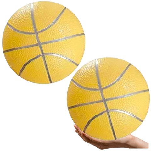 Piłka Plażowa Gumowa Pastelowa Żółta Lekka 20cm Piłka Plażowa Gumowa Pastelowa Żółta Lekka 20cm