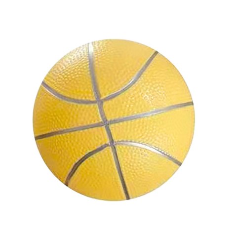 Piłka Plażowa Gumowa Pastelowa Żółta Lekka 20cm Piłka Plażowa Gumowa Pastelowa Żółta Lekka 20cm