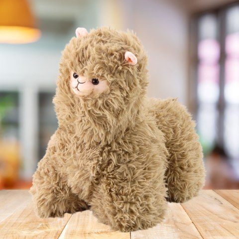 Pluszowa Maskotka Przytulanka Lama Beżowa 40 x 40cm Pluszowa Maskotka Przytulanka Lama Beżowa 40 x 40cm