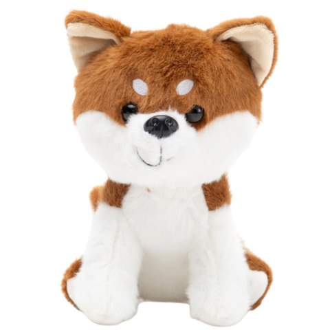 Pluszowa Maskotka Przytulanka Mały Piesek Shiba Inu Biało Brązowy 20cm Pluszowa Maskotka Przytulanka Mały Piesek Shiba Inu Biało Brązowy 20cm