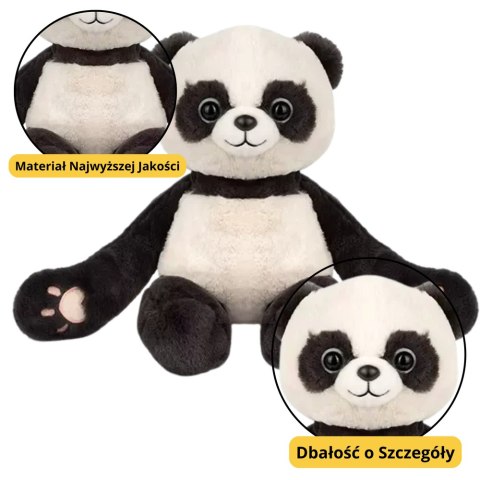 Pluszowa Maskotka Przytulanka Panda Z Magnesami 23cm Pluszowa Maskotka Przytulanka Panda Z Magnesami 23cm