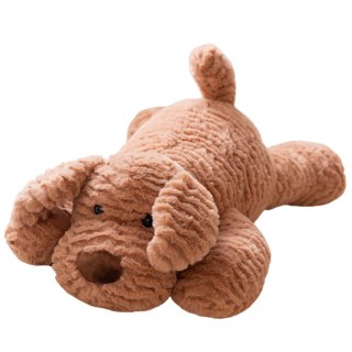 Pluszowa Maskotka Przytulanka Piesek Beżowy 30cm