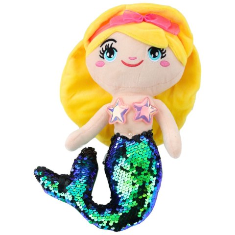 Pluszowa Syrenka Przytulanka Ogon W Cekiny Zielony 30cm Pluszowa Syrenka Przytulanka Ogon W Cekiny Zielony 30cm