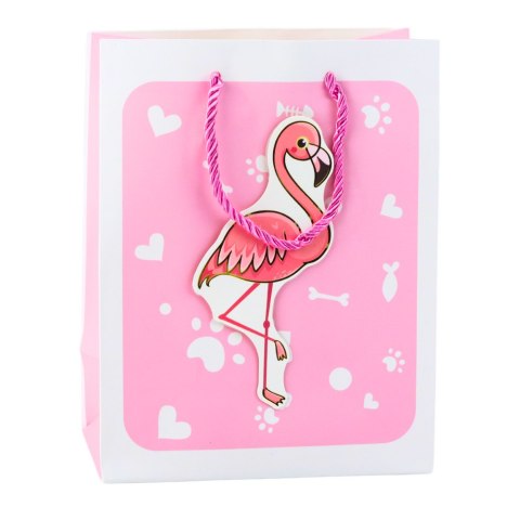 Torba Prezentowa Zwierzęta 3D Pastelowe 23x 18 x 10cm Torba Prezentowa Zwierzęta 3D Pastelowe 23x 18 x 10cm