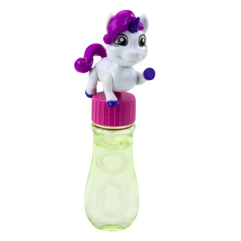 Bańki Mydlane Jednorożec Ruchoma Figurka Kolorowy 14cm Mix