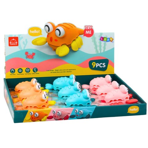 Rak Interaktywny Z Napędem MIX Kolorowy Jeżdżący Rak Interaktywny Z Napędem MIX Kolorowy Jeżdżący