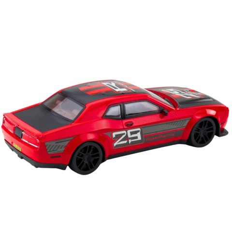 Samochód Sportowy Wyścigowy Napęd Na Tył Czerwony