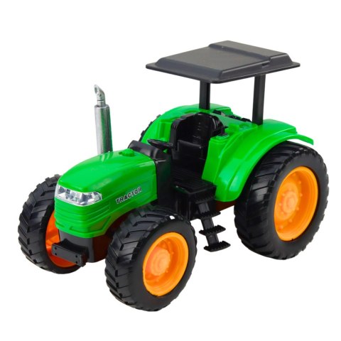Traktor Farmerski Z Przyczepą Zdalnie Sterowany RC Zielony Traktor Farmerski Z Przyczepą Zdalnie Sterowany RC Zielony